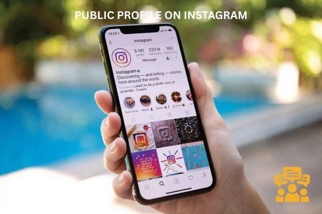 Public Profile on Instagram